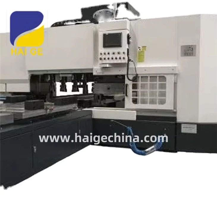 Hish Accuracy With High Speed Steel Plate Sawing And Milling Machines CNC Type HGGKL1310 factory